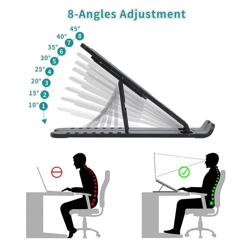 LapStand Compact: Suporte De Notebook Laptop Compacto